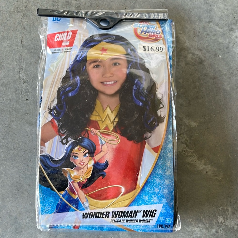 Wonder Woman Children’s Wig! New!